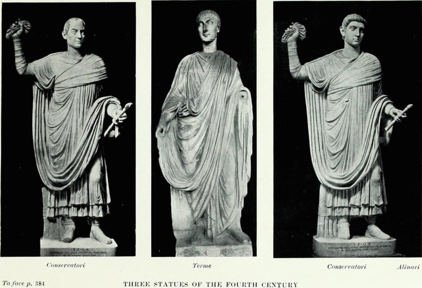 Características de la escultura romana