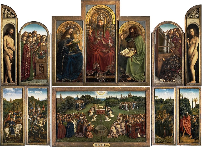 Retablo de Gante por Jan van Eyck – Estudiando la obra icónica de Jan van Eyck
