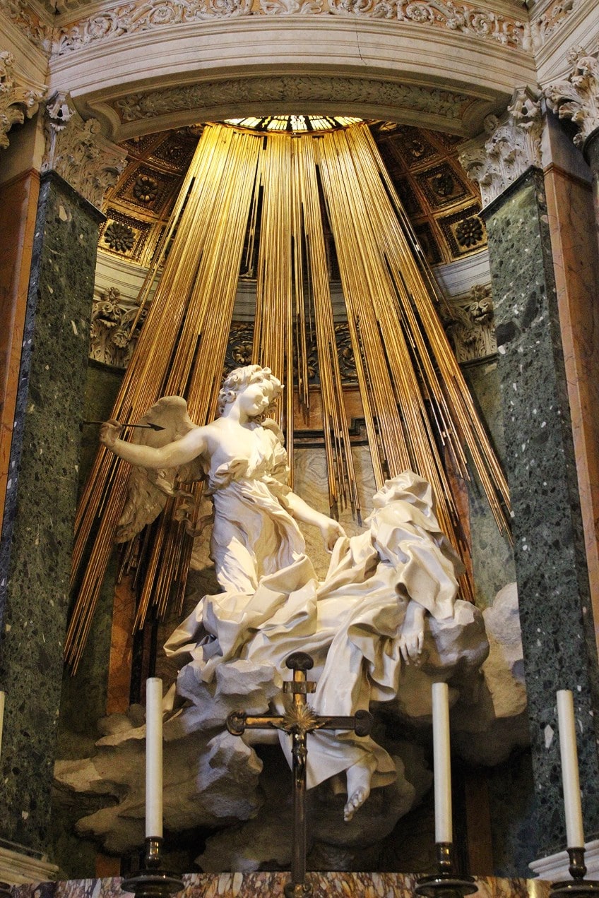 Estatua de Santa Teresa de Gian Lorenzo Bernini