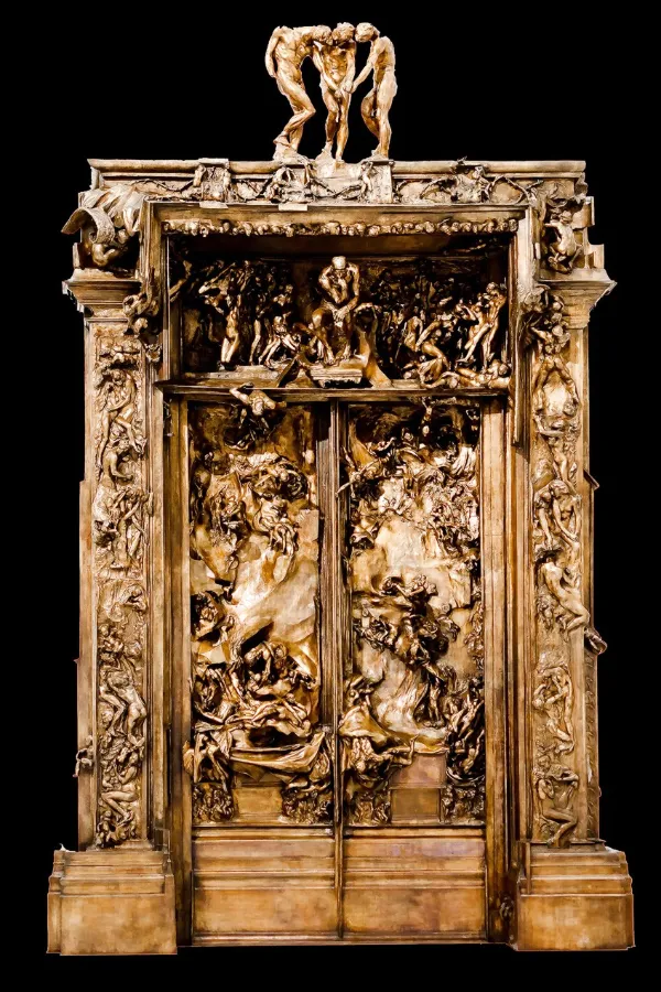 Las puertas del infierno (1899) de Auguste Rodin